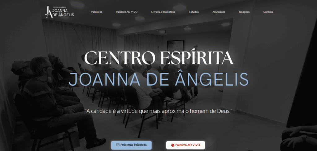 Centro Espírita Joanna de Ângelis 2026 - BS Excelência